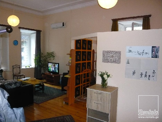 flat ( apartment ) For Rent  In Tbilisi , Sololaki; Lermontovi 